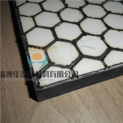 92%, 95%, ZTA Aluminiumoxidkeramik hexagonal, quadratisch, Zylinderfliesen in Gummi Verschleiß Liner